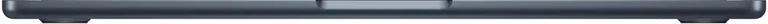 The front edge of the MacBook Air.